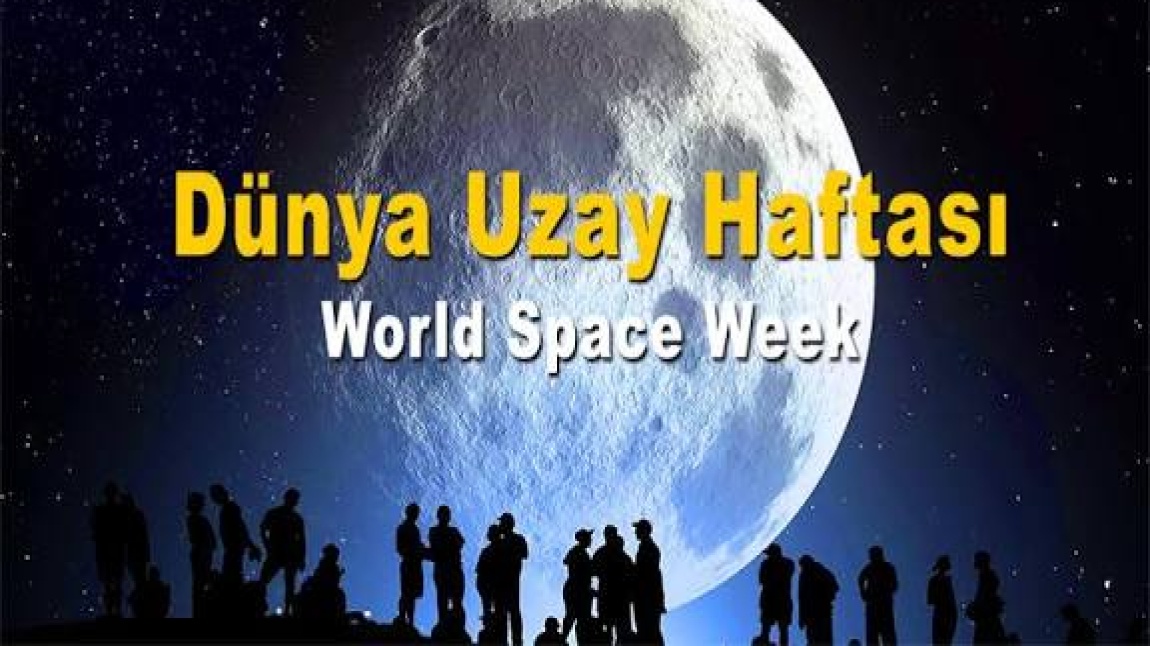 Dünya Uzay Haftası kapsamında öğrencilerimizin çalışmaları sergilendi. 